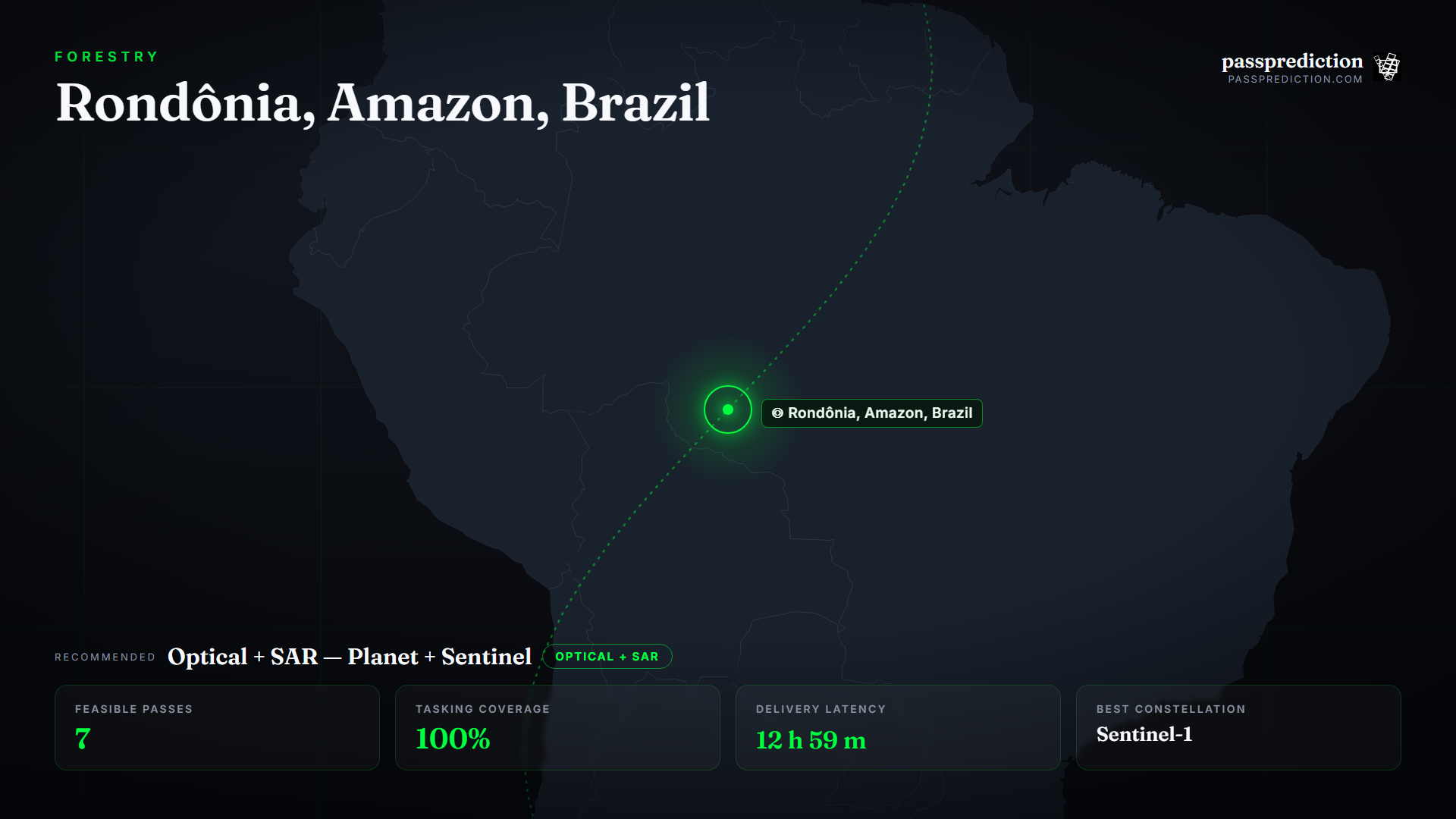 Deforestation Watch Over Rondônia, Amazon — mission scene over Rondônia, Amazon, Brazil